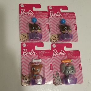 Barbie Pet Basket Carrot lot  Accessories Collectable Mini Figures by Mattel 4